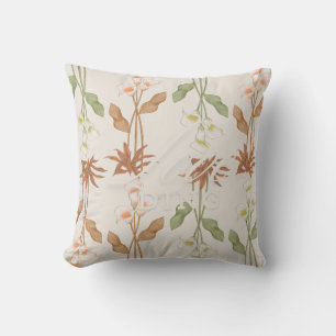 Plant throw pillow