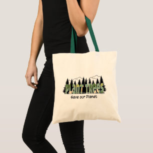 Plant Trees - Save our Planet, Earth day Cool Tote Bag