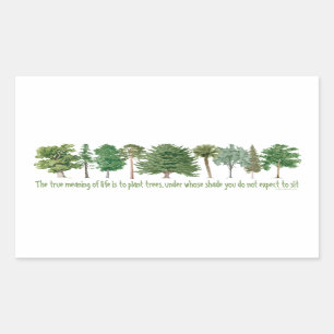 Plant Trees Sticker