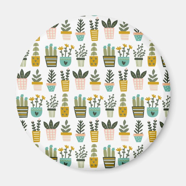 Plant Wall Art Magnet (Front)
