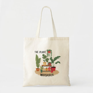Plant Whisper Tote Bag, Plant Lovers, Plant Mums Bag