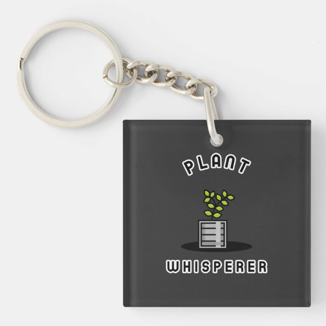 Plant Whisperer  Keychain (Front)