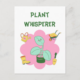 Plant Whisperer Postcard