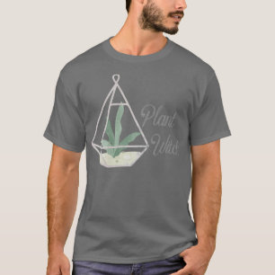 Plant Witch Silver Magic Design 1 T-Shirt