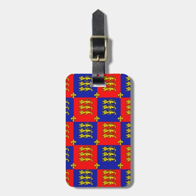Plantagenets Luggage Tag (Front Vertical)