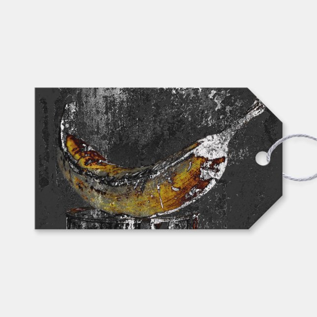 plantain plain gift tags (Front (Horizontal))