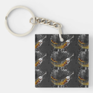 plantain plain keychain