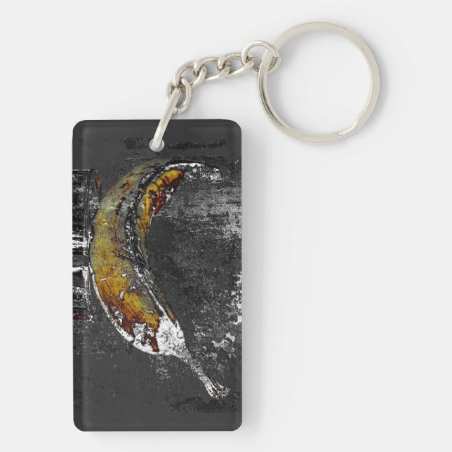 plantain plain keychain (Back)