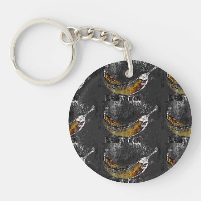 plantain plain keychain (Front)