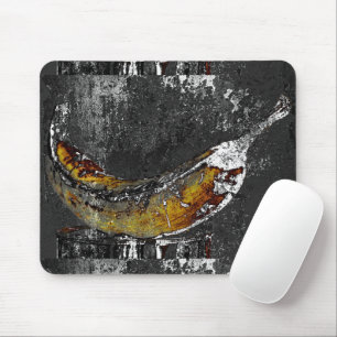 plantain plain mouse pad