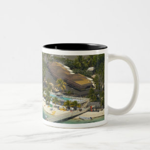 Plantation Island Resort, Malolo Lailai Island Two-Tone Coffee Mug