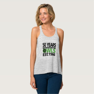 Plantation Park 50 Years Ladies Flowy Tank Top