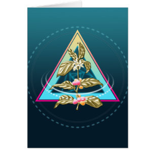 plante à café doré