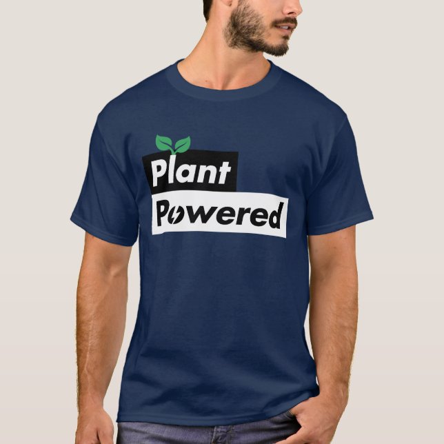 Plante actionné - le T-shirt des hommes (Devant)