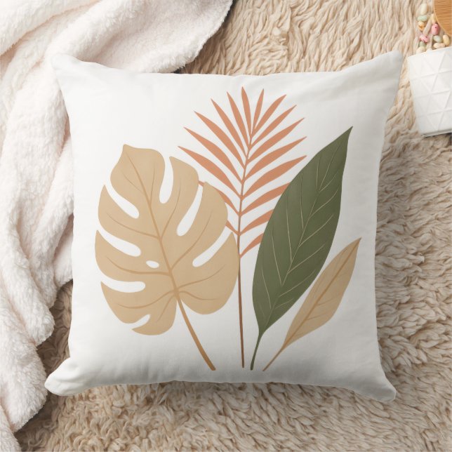 Plante Bohème élégant Coussin d'impression pour dé (Couverture)