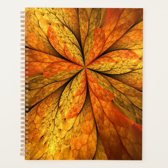 Plante d'automne, Abstrait moderne Fractal Art Lea (Devant)