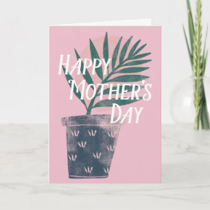 Plante en pots Bonne carte de voeux pour la fête d