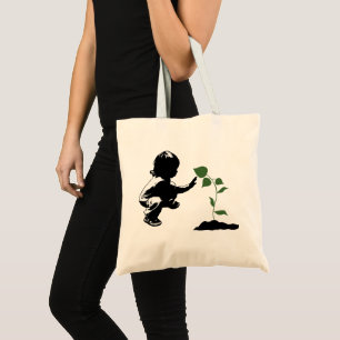 Plante pour notre sac d'alimentation Planet