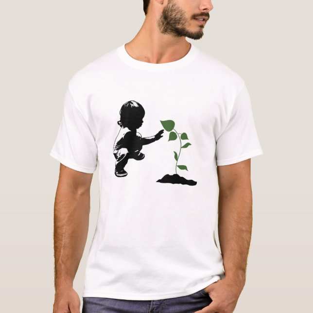 Plante pour notre T-shirt de planète (Devant)