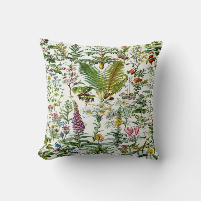 Plantes médicinaux Coussin d'accent (Recto)