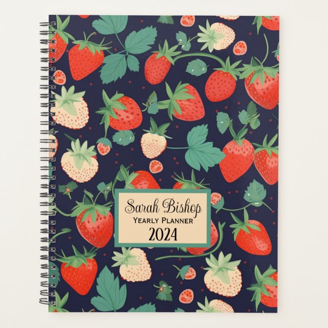 Planteuse annuelle fraise couverture rigide (Devant)