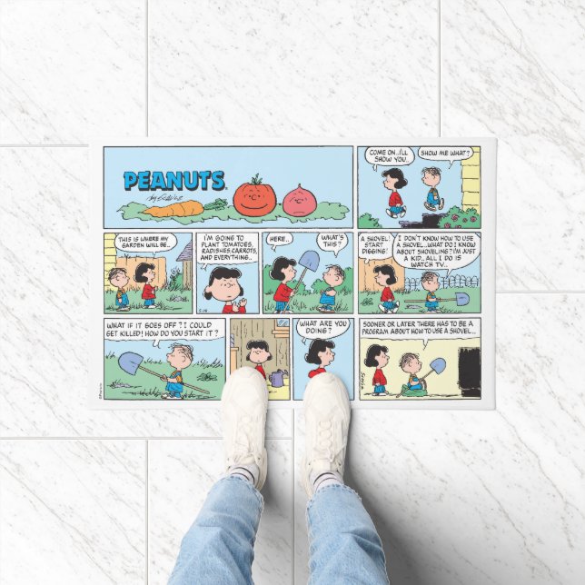 Planting A Vegetable Garden Doormat (Indoor)