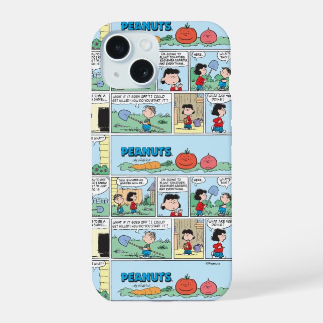 Planting A Vegetable Garden iPhone 15 Case (Back)