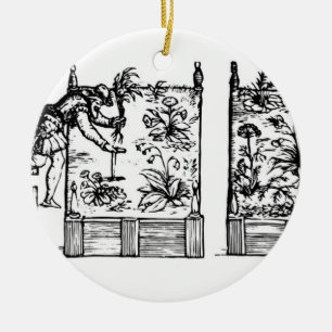 Planting in raised beds, from 'The Gardener's Laby Ceramic Ornament