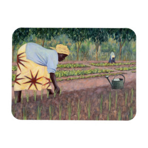 Planting Onions 2005 Magnet