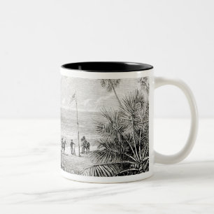 Planting the Flag Two-Tone Coffee Mug
