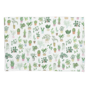 Plantita House Plants and Pots Pattern Tote Bag Pillowcase