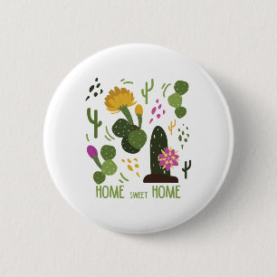 plants and flowers 18 2 inch round button