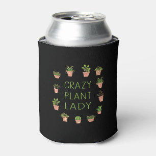 Plants - Crazy Plant Lady Can Cooler