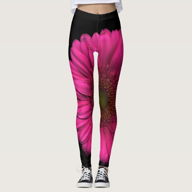 Plants on Pants Pink Daisy (Front)