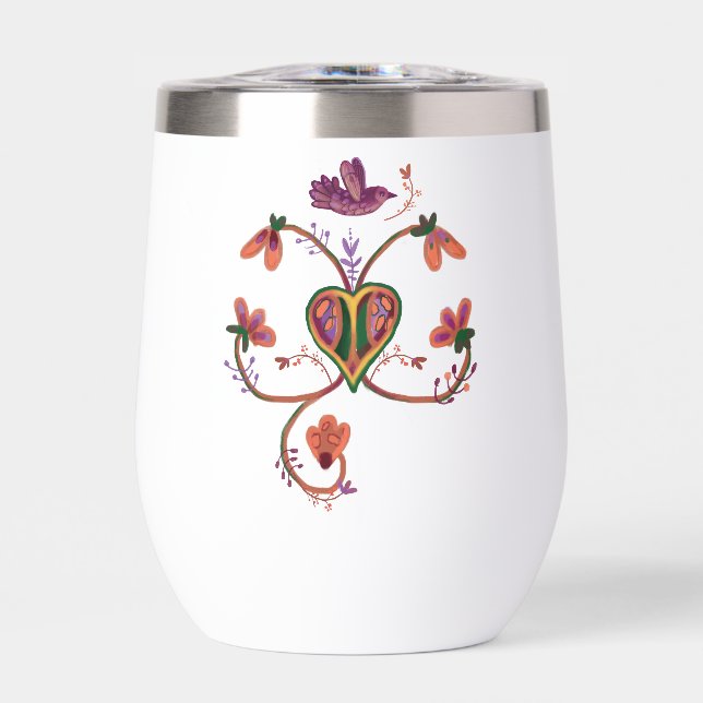  plants ornament  (Front)