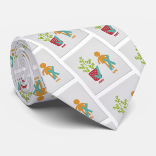 Plants Yes People No Tie