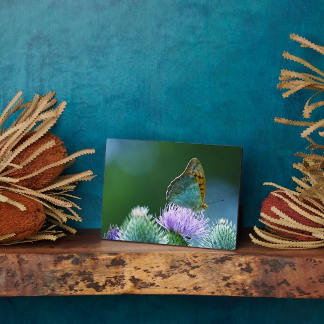 Plaque à papillon Art déco (Côté)