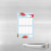 Plaque Aimantée Effaçable Liste de courses