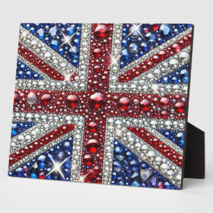 Plaque aux couleurs britanniques Design moderne