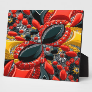 Plaque avec Allemagne Couleurs Design moderne