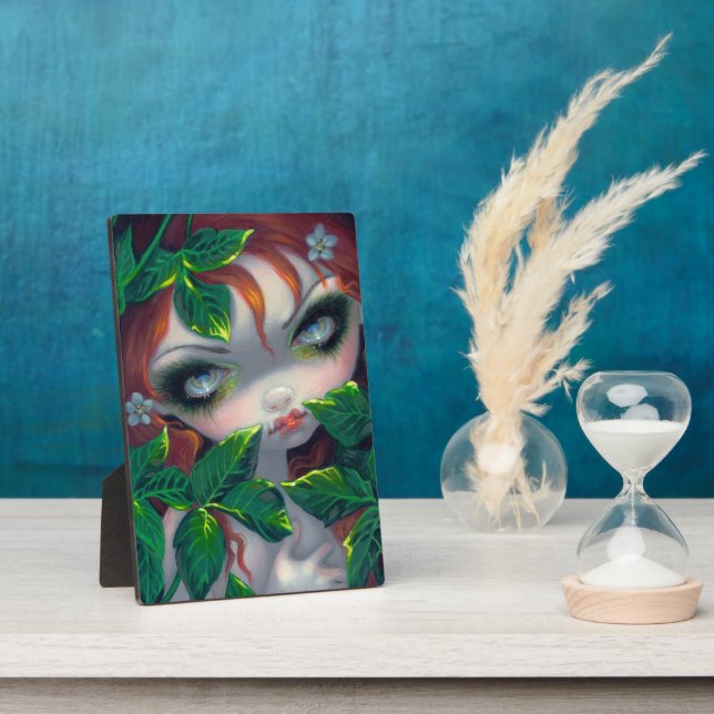 Plaque "Beautés toxiques IV : Ivy de poison" (Côté)