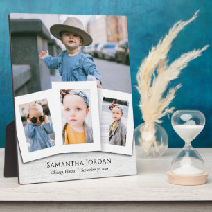 Plaque Collage Photo Enfants Personnalisée