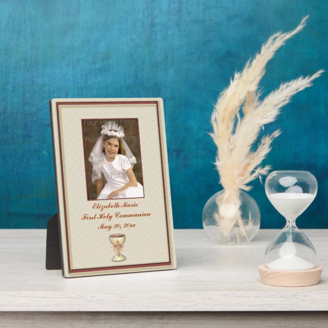 Plaque commémorative de la première communion (Côté)