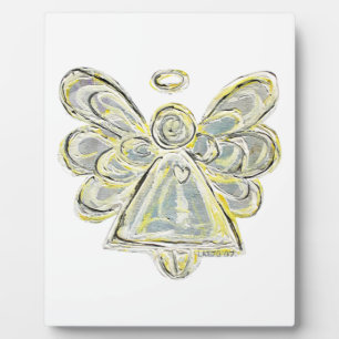 Plaque d'art de la peinture blanche de l'ange lumi