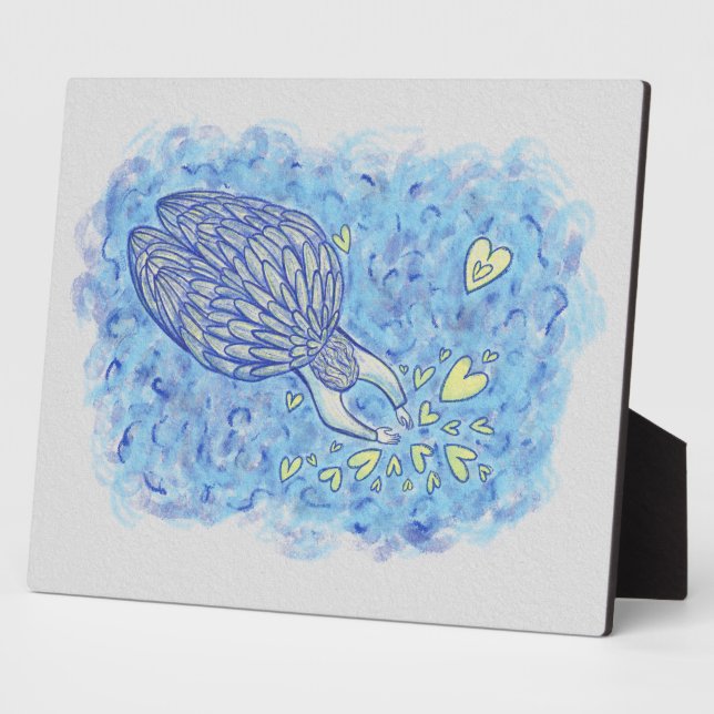 Plaque d'art du soutien et de l'amour de l'Archang (Côté)