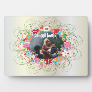 Plaque d'art floral Art déco