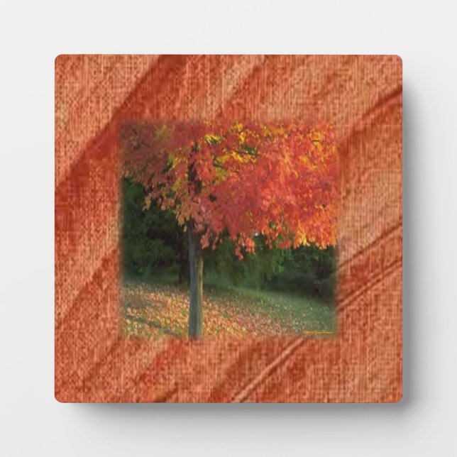 Plaque d'automne (Devant)