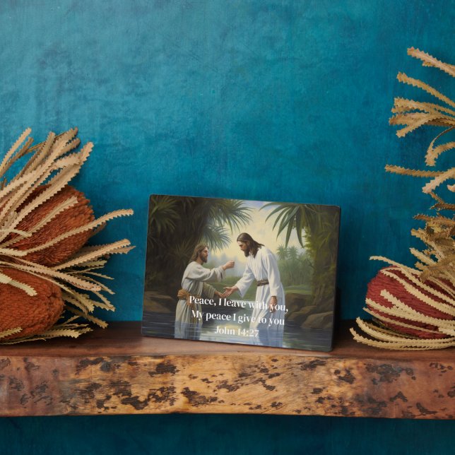 Plaque de baptême spirituelle (Côté)