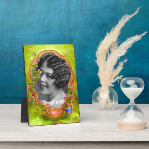 Plaque de cadre d'art papillon