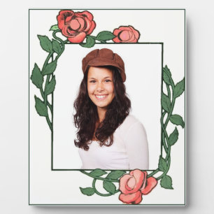 Plaque de cadre rose